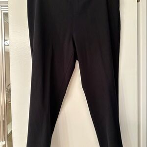 Karen Scott Black Ankle Pants